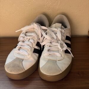 adidas White and Black Women's Sneakers